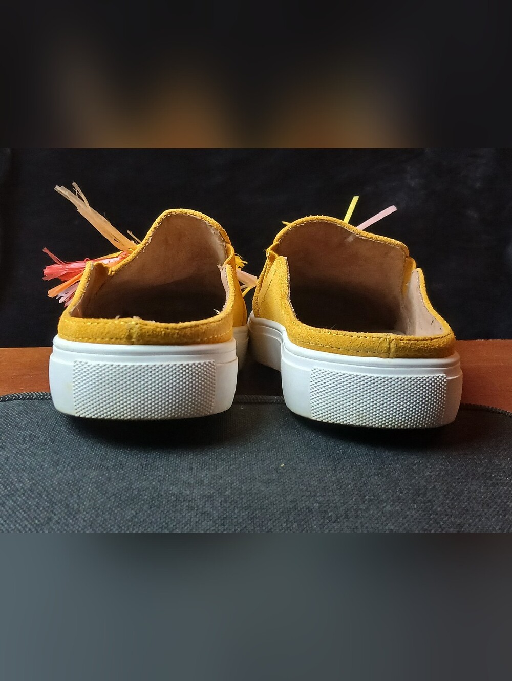 Donald J. Pliner Kids Yellow Tassel Slip-On Shoes - Picture 8 of 15